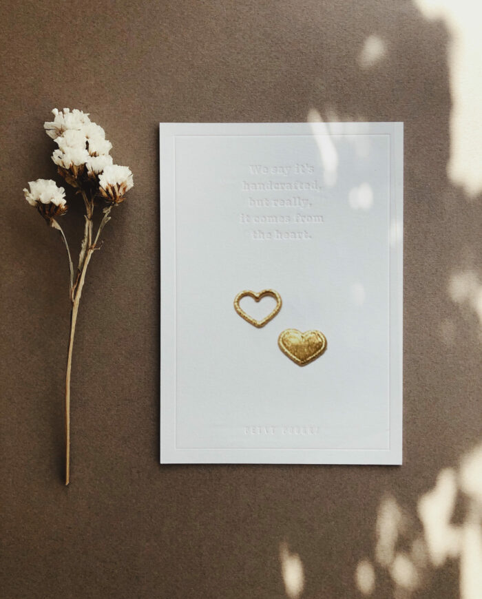 Twinning mini hearts